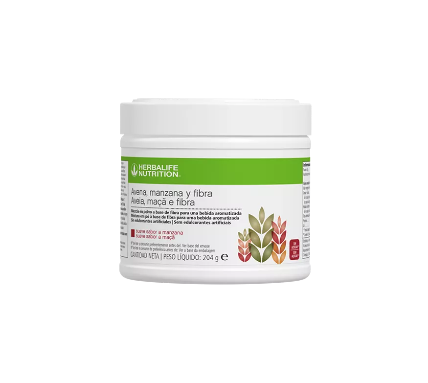 Envase de Avena, Manzana y Fibra de Herbalife Nutrition