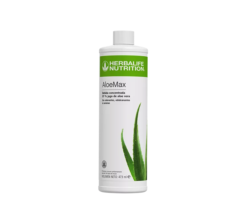 botella de Herbalife AloeMax de 473 ml