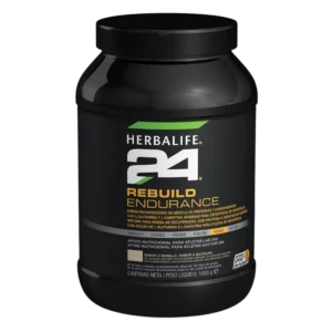 Bote de Herbalife24 Rebuild Endurance sabor vainilla.