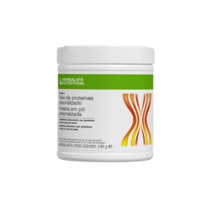 Envase de Herbalife Nutrition Polvo de Proteínas Personalizado de 240 g.