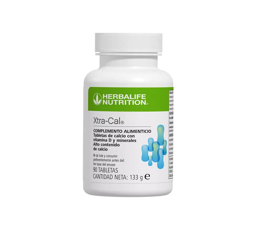 frasco de Xtra-Cal de Herbalife Nutrition